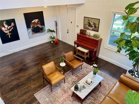 Interior, Living room, Piano, Wood Texture Flooring