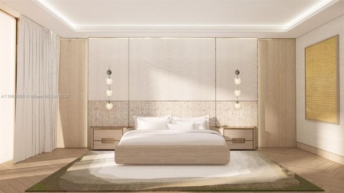 Interior, Pendant Lights, Wood Texture Flooring