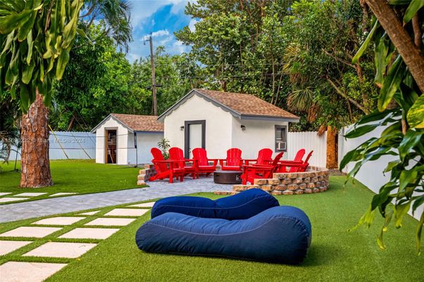 Backyard, Exterior