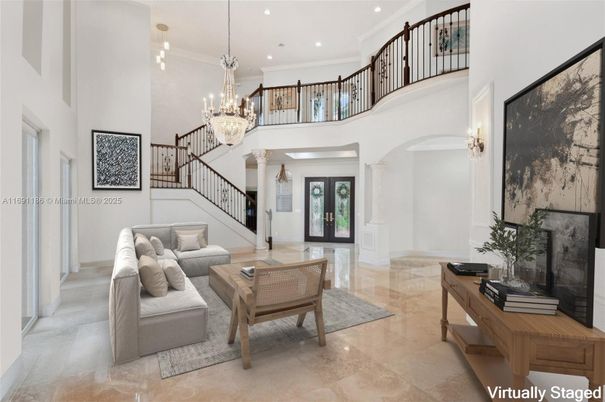 Chandelier, Interior, Recessed Lighting