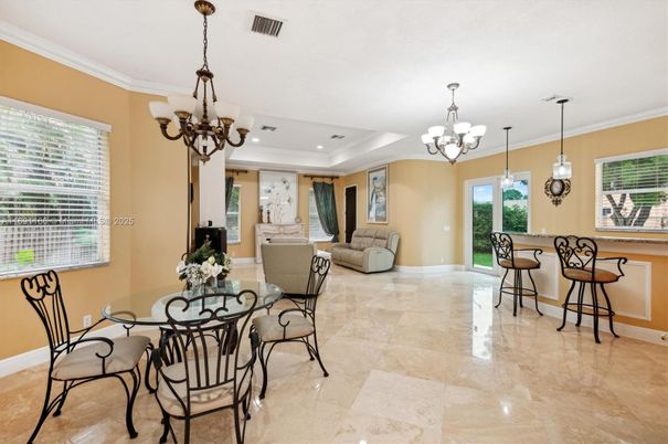 Chandelier, Dining room, Interior, Pendant Lights, Recessed Lighting