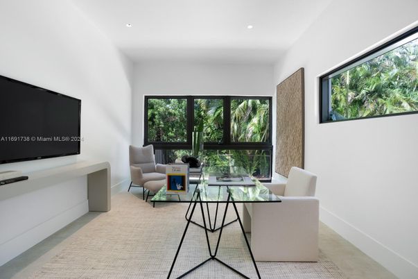 Home Office, Interior, Recessed Lighting