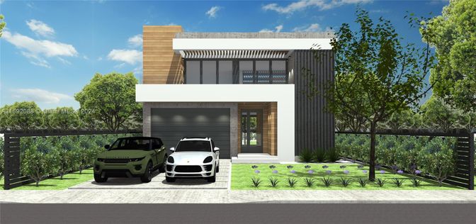 Exterior, Facade, Modern