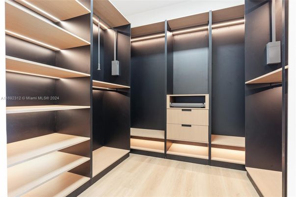 Interior, Walk-in Closets, Wood Texture Flooring