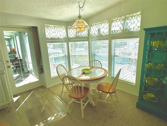 Dining room, Interior, Wood Texture Flooring