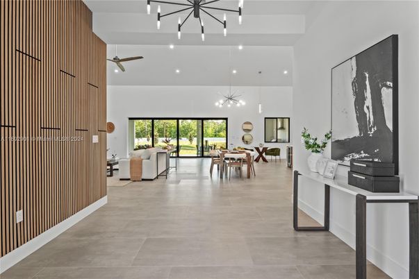 Dining room, Interior, Living room, Pendant Lights, Recessed Lighting