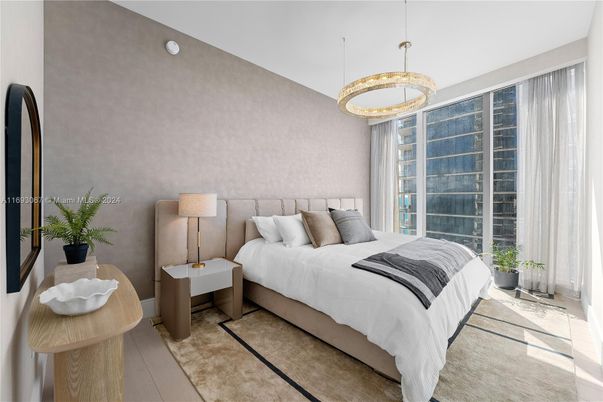 Bedroom, Interior, Pendant Lights
