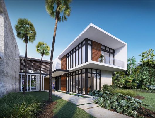 Backyard, Exterior, Facade, Modern
