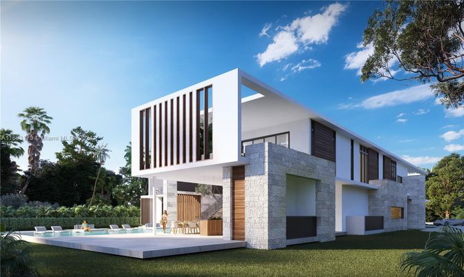 Backyard, Exterior, Facade, Modern