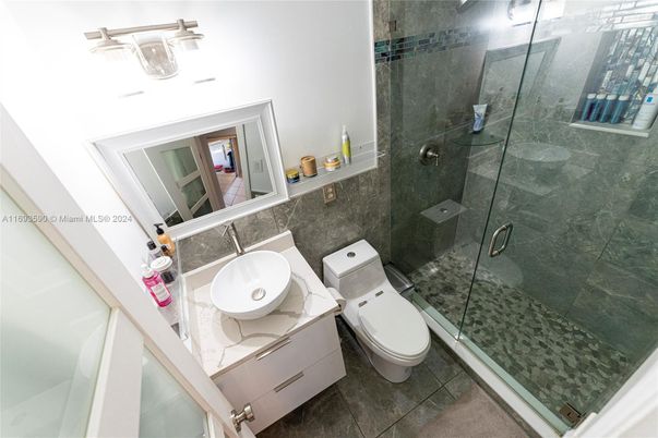 Bathroom, Glass Shower, Interior