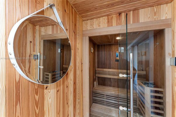 Interior, Sauna Room