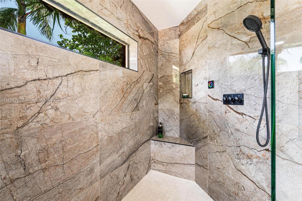 Bathroom, Interior, Marble Walls