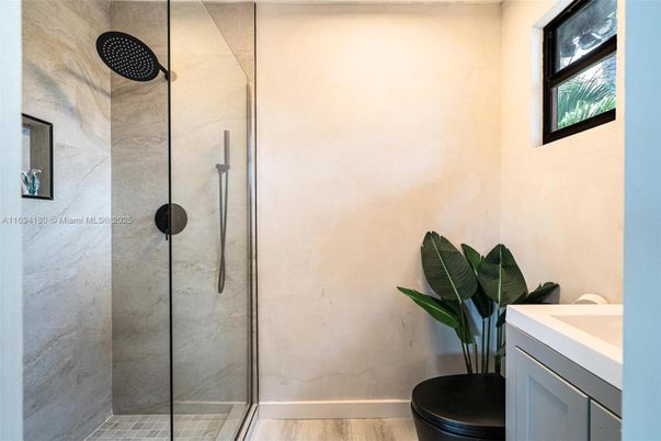 Bathroom, Glass Shower, Interior