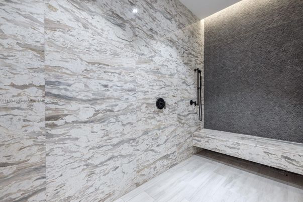 Bathroom, Interior, Marble Walls
