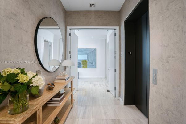 Elevator, Interior, Recessed Lighting