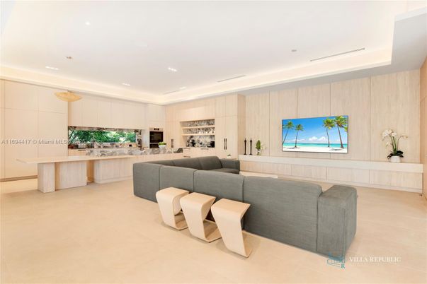 Interior, Kitchen, Living room, Recessed Lighting