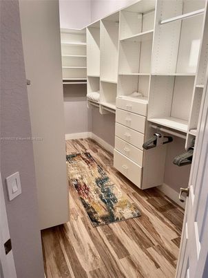 Interior, Walk-in Closets, Wood Texture Flooring