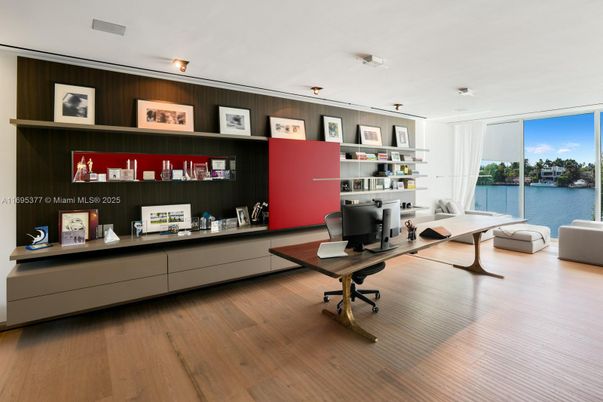 Home Office, Interior, Water, Wood Texture Flooring