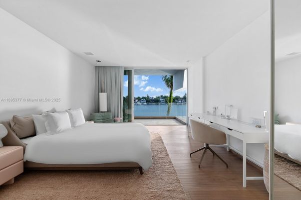 Bedroom, Interior, Water, Wood Texture Flooring