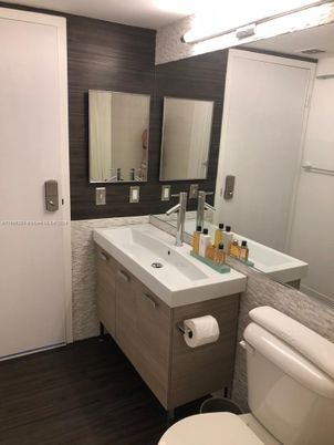 Bathroom, Dual Sink Vanities, Interior, Wood Texture Flooring