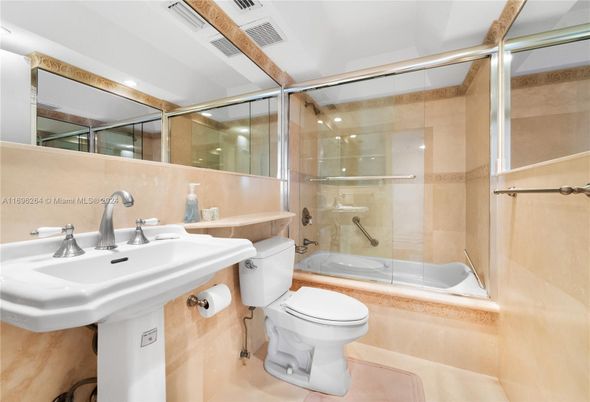 Bathroom, Glass Shower, Interior