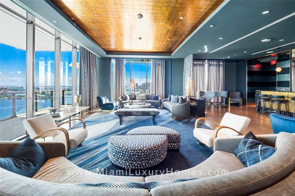 Dining room, Interior, Living room, Recessed Lighting, Water, Wooden Ceilings, Wood Texture Flooring