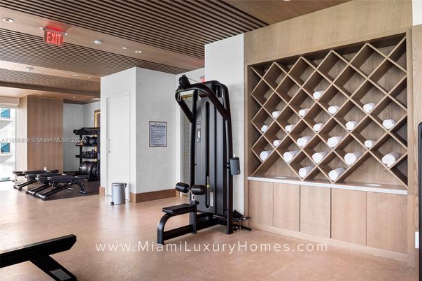 Fitness Equipment, Interior, Recessed Lighting