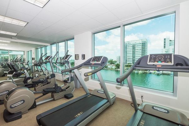 Fitness Equipment, Gym, Interior, Water