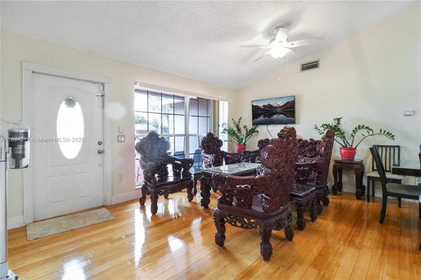 Dining room, Interior, Wood Texture Flooring