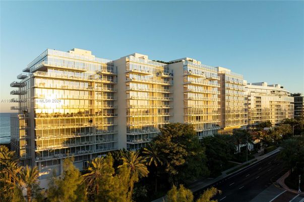 Exterior, Facade, Water, Highrise