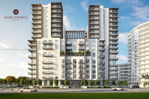Exterior, Facade, Condo Building