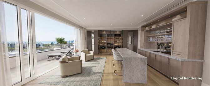 Interior, Recessed Lighting, Wine Storage, Wood Texture Flooring