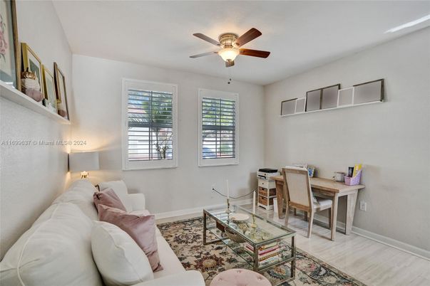 Home Office, Interior, Living room