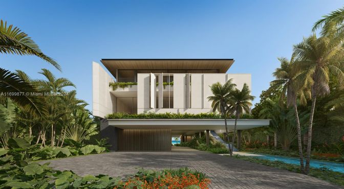 Attached, Exterior, Facade, Modern