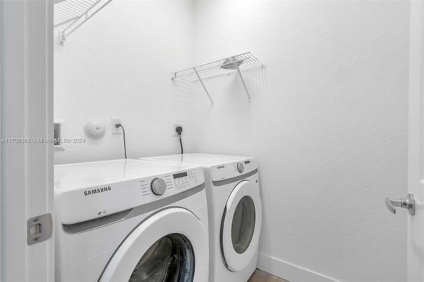 Interior, Washer