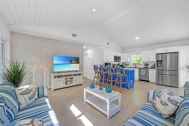 Interior, Kitchen, Living room, Recessed Lighting, Stainless Steel Appliances