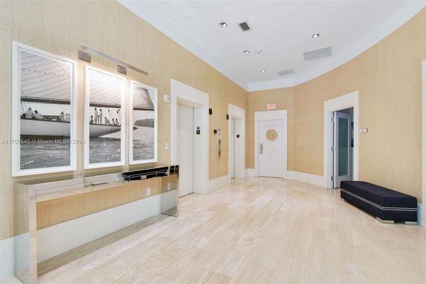 Elevator, Interior, Recessed Lighting