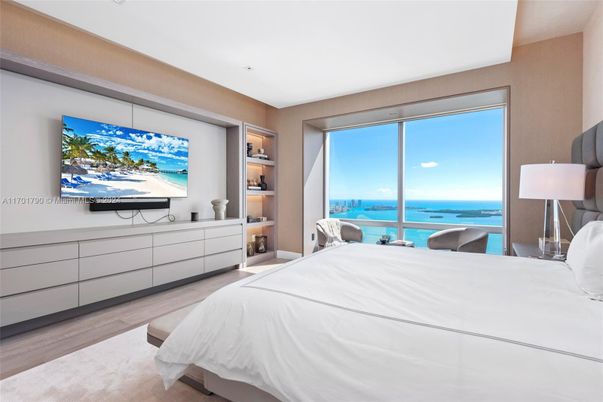 Bedroom, Interior, Water, Wood Texture Flooring