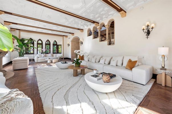 Interior, Living room, Wooden Beams, Wood Texture Flooring