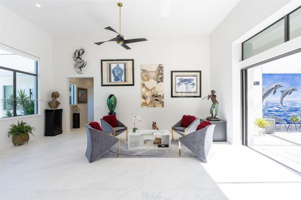 Interior, Living room, Marble, Recessed Lighting