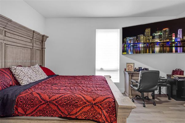 Bedroom, Home Office, Interior, Wood Texture Flooring