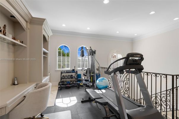 Fitness Equipment, Interior, Recessed Lighting