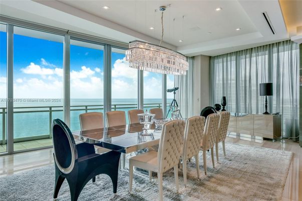 Chandelier, Dining room, Interior, Recessed Lighting, Water, Wood Texture Flooring