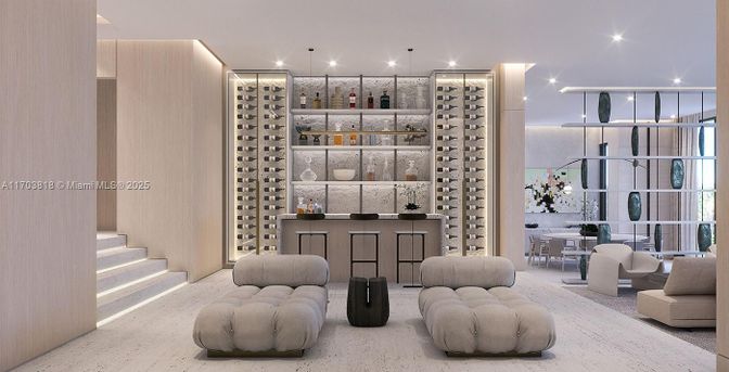 Interior, Recessed Lighting, Wine Storage
