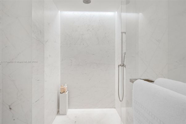 Bathroom, Interior, Marble Walls