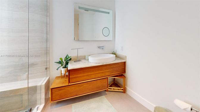 Bathroom, Glass Shower, Interior