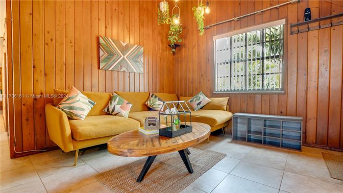 Interior, Living room, Wooden Walls