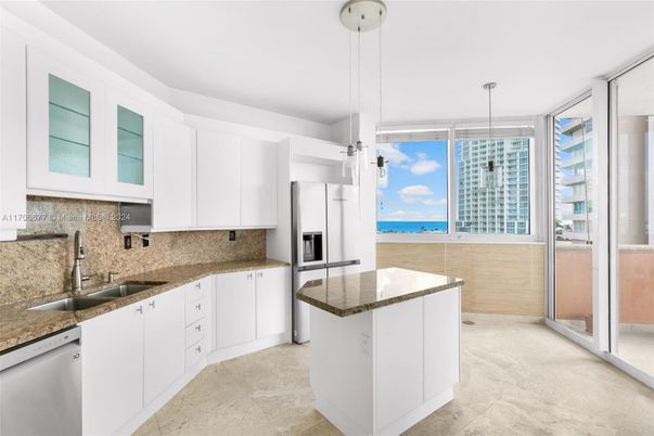 Interior, Kitchen, Pendant Lights, Stainless Steel Appliances, Water