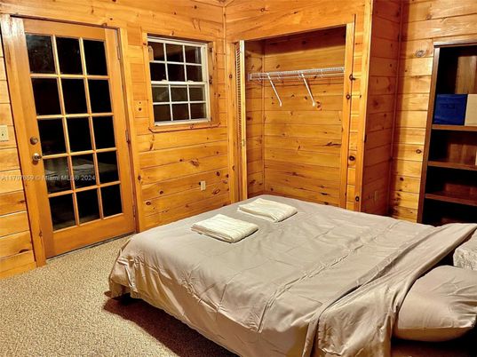 Bedroom, Interior, Wooden Walls