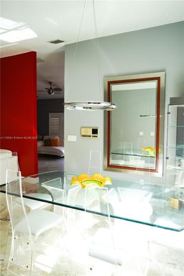 Dining room, Interior, Pendant Lights, Recessed Lighting